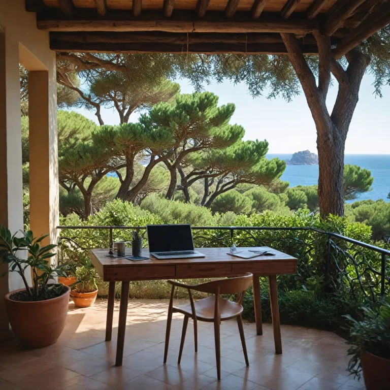 Luxury and premium hotel booking website in Sardinia: remote work and travel trends for discerning guests